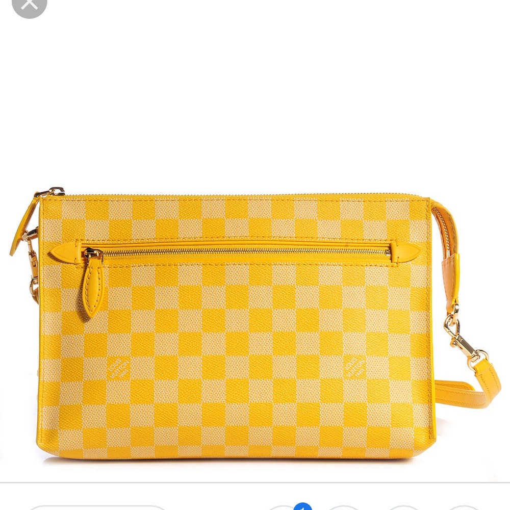ISO LOUIS VUITTON MIMOSA YELLOW DAMIER MODUL BAG